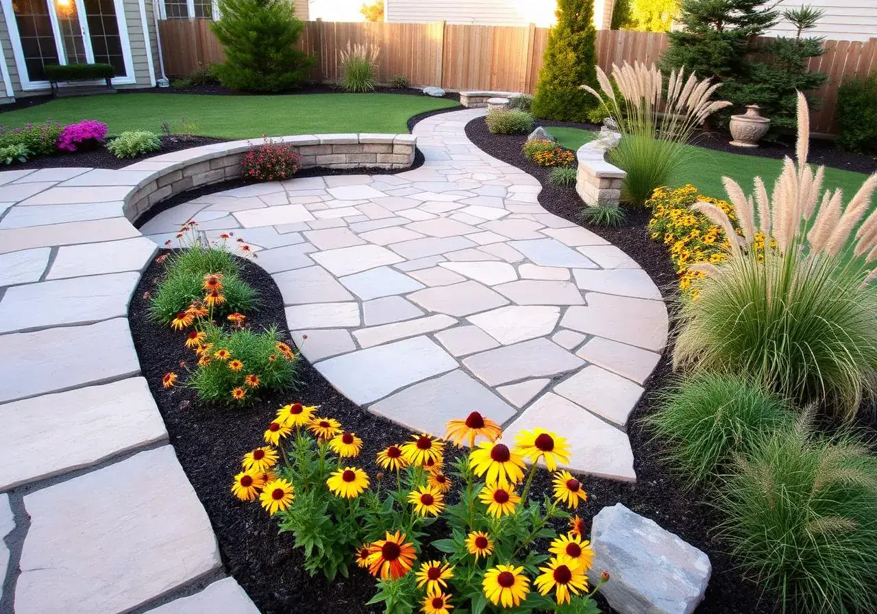 Stone Patios & Paths